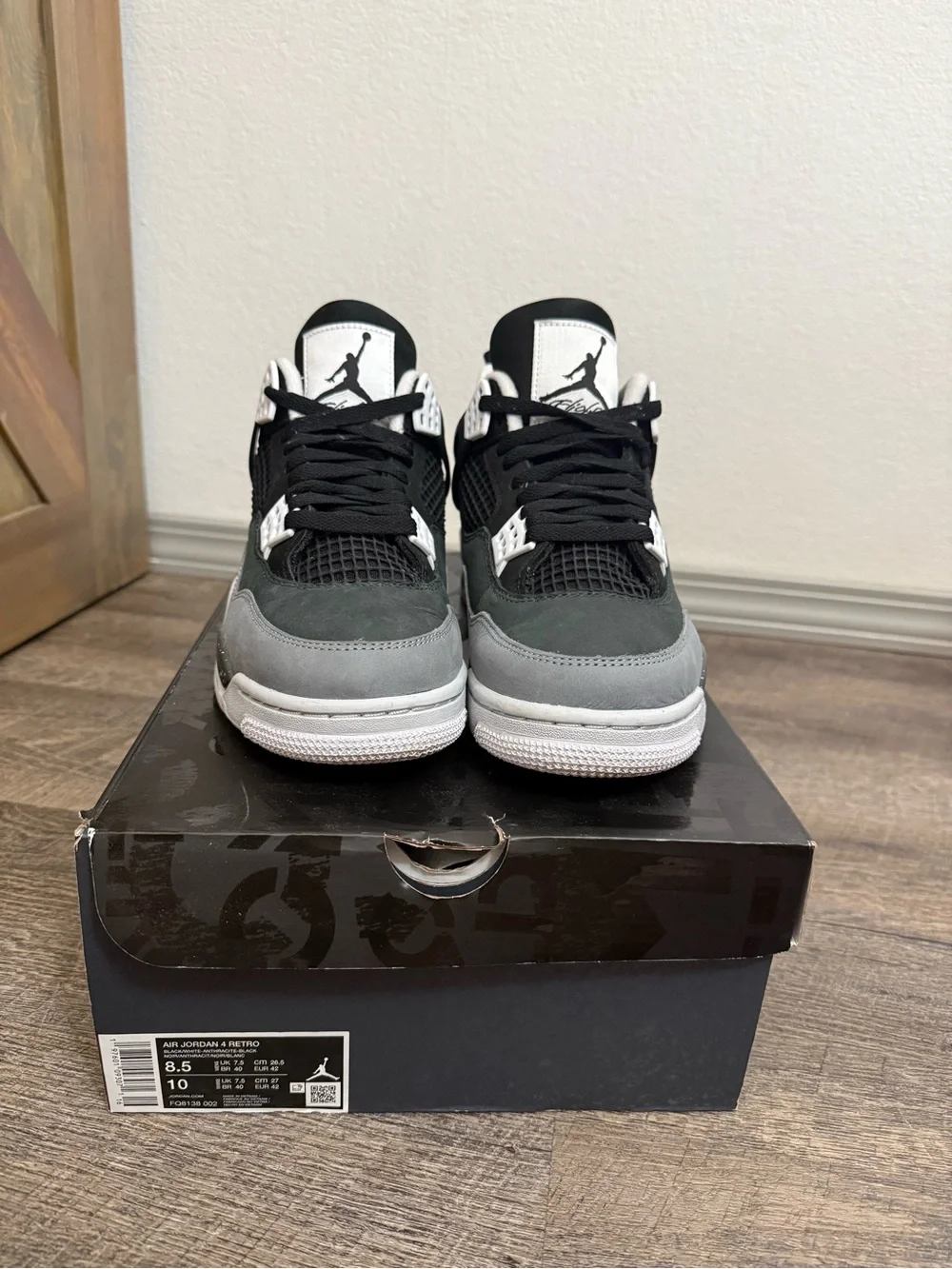 Men’s Retro Jordan “Fear” 4s